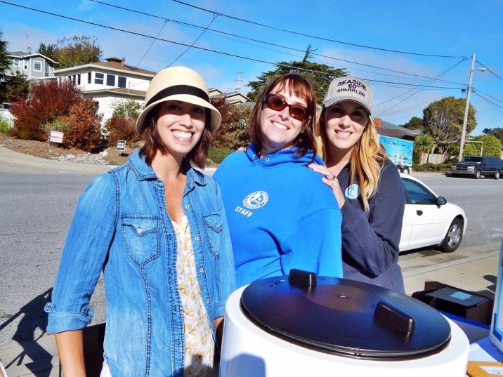 Three Ladies Posing Together